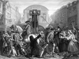 Daniel Defoe in the Pillory